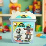 BIG BLOCKS 127PCS W/PLASTIC BOX