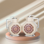 2 PCS ALMARJAN VACUUM FLASK SET-0.6+0.95LT-S#AZ02