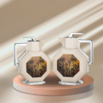 2 PCS ALMARJAN VACUUM FLASK SET-0.6+0.95LT-S#AZ04