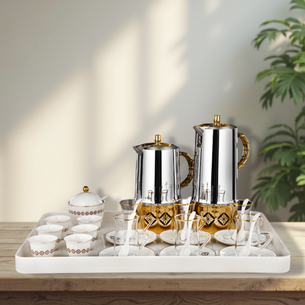 1849223040095 23 PCS ALMARJAN TEA SET - الصورة 1