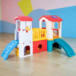 PLASTIC SLIDER & HOUSE 2 PART SET -175X308X142CM