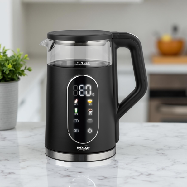 FANAR DOUBLE WALL ELECTRIC KETTLE-1.7L/2200W