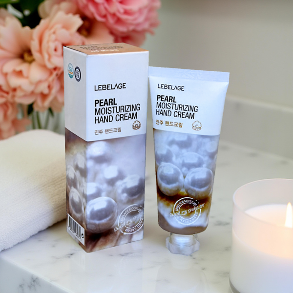 LEBELAGE PEARL MOISTURIZING HAND CREAM-100ML