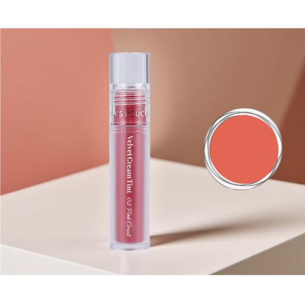 WITCH'S POUCH VELVET CREAM TINT 02 PINK CORAL