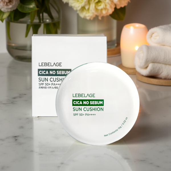 LEBELAGE CICA NO SEBUM SUN CUSHION-15G