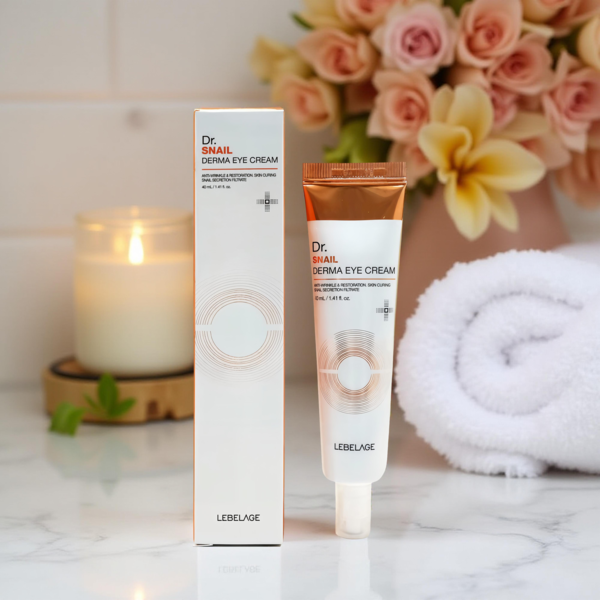 1987238240188 LEBELAGE DR. SNAIL DERMA EYE CREAM-40ML - Image 1