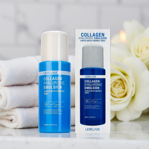 1987238240198 LEBELAGE COLLAGEN HYALURONIC EMULSION-300ML - Image 1