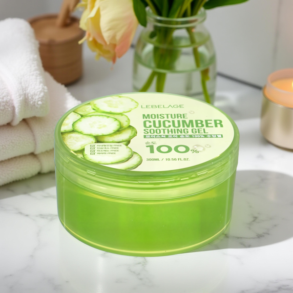 LEBELAGE MOISTURE CUCUMBER PURITY 100% SOOTHING GEL-300ML