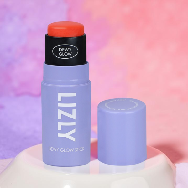 LIZLY VEGAN DEWY GLOW COLOR STICK 01 CORAL