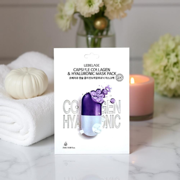 1987238410352 LEBELAGE CAPSULE COLLAGEN & HYALURONIC - Image 1