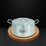 SINGLE ALUMINUM COOKING POT W/LID-28CM