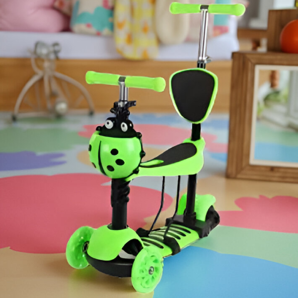 2191214070021 KIDS SCOOTER -GREEN - Image 1