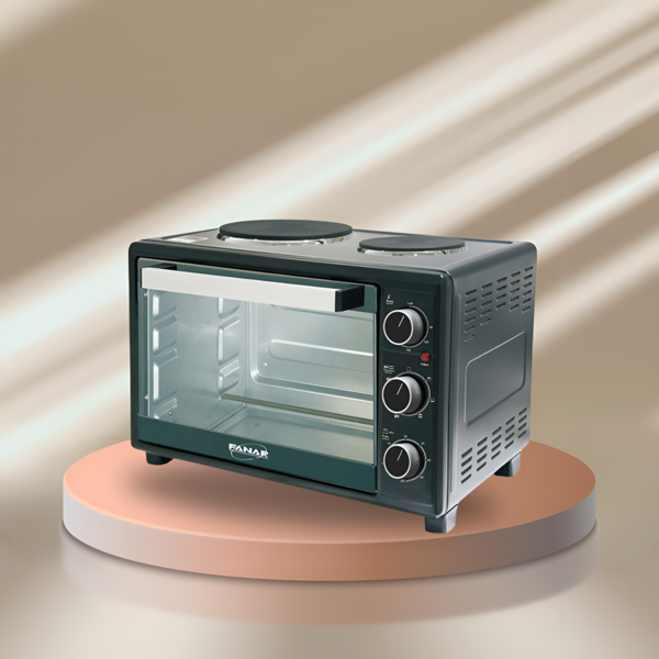 FANAR ELECTRIC OVEN WITH HOT PLATE-28LTR,1500W