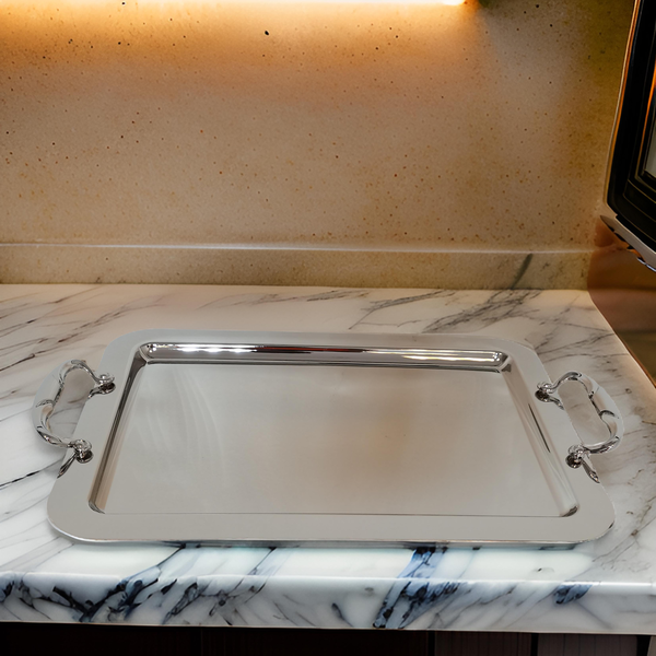 2319228020035 S/STEEL SERVING TRAY - Image 1