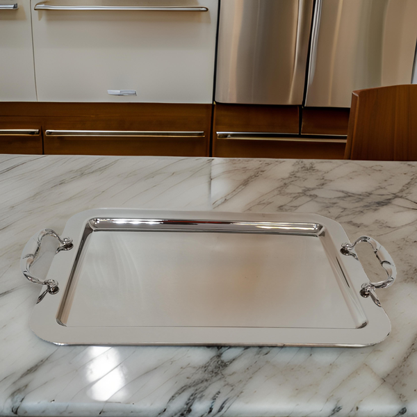 2319228020036 S/STEEL SERVING TRAY - Image 1