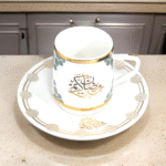 12 PCS CERAMIC CUP & SAUCER SET-RAMADAN