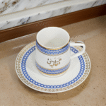 12 PCS CERAMIC CUP & SAUCER SET-HANI O AFIA