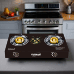 FANAR GLASS GAS STOVE 2 BURNER