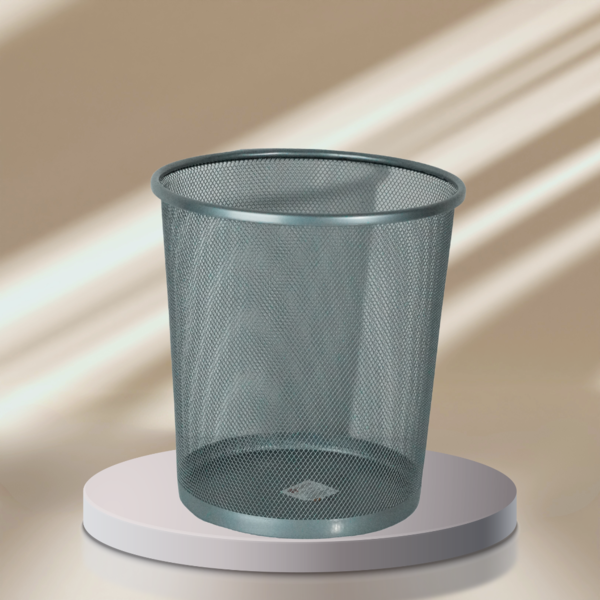 IRON TRASH CAN