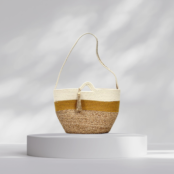 ⁦SEAGRASS BAG -45X20/29X13XH30/34/70⁩ - الصورة ⁦1⁩