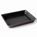 JOLLY NON-FLUORINE DECORATED RECTANGULAR TART MOLD 27 CM