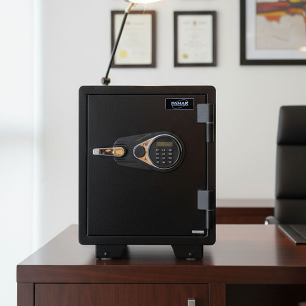 ⁦FANAR FIREPROOF SAFE LOCKER-530X460X470-73KG⁩ - الصورة ⁦3⁩