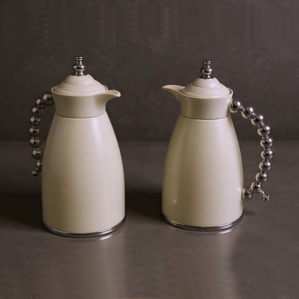⁦2PCS VACUUM FLASK SET-0.7+1.0L⁩ - الصورة ⁦1⁩