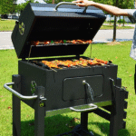 IRON BARBEQUE STAND-115X46X100CM - Image 2