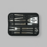 9PCS BARBEQUE & GRILL TOOLS W/BAG-38.5X13X4CM