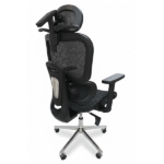 OFFICE CHAIR-BLACK-49X45X115CM - Image 2