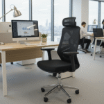 OFFICE CHAIR-BLACK-51X51X119CM