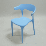 CHAIR -LIGHT BLUE