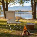 OUTDOOR FOLDING CHAIR-59X67X96CM-FX-7082 - Image 2