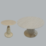 2 PCS COFFEE TABLE SET 2CTN-80X80X45/50X50X59CM