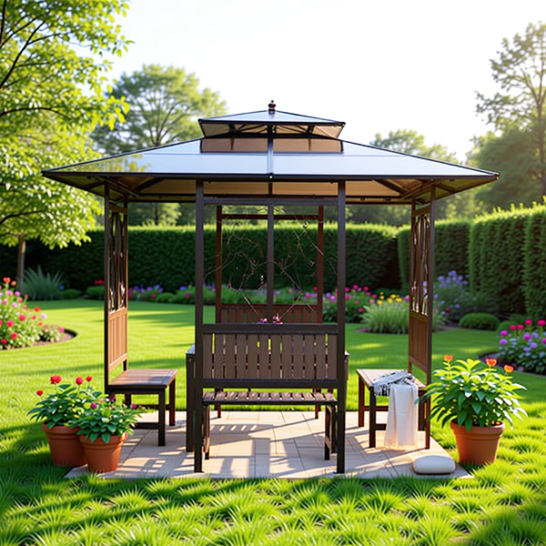 OUT DOOR PAVILION TENT HOUSE -3X3MT
