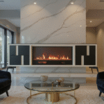FIREPLACE WITH HEATER-1800X330X600