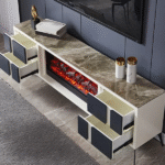 FIREPLACE WITH HEATER-1800X330X600 - Image 2