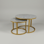 2 PCS COFFEE TABLE SET-70+50