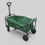 FOLDING WAGON WITH TABLE-100LT-DARK GREEN