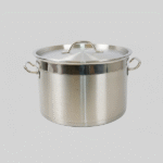 S/STEEL COOKING POT W/LID-35CM
