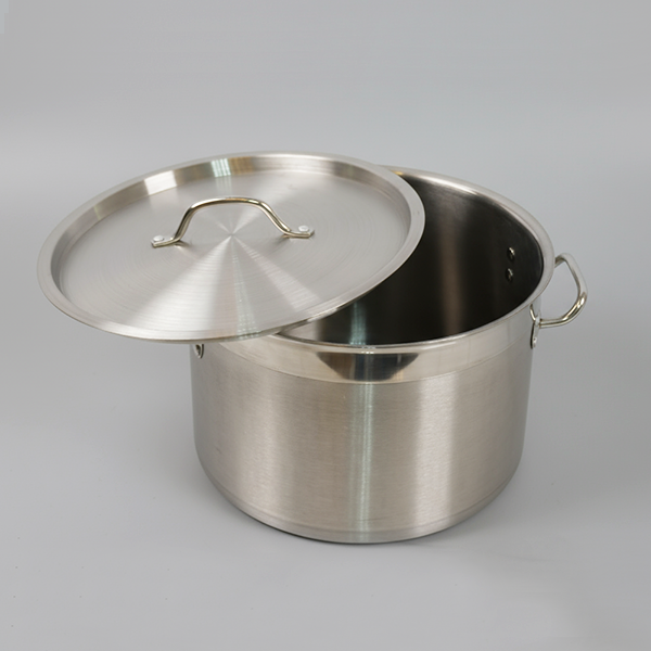 ⁦S/STEEL COOKING POT W/LID-35CM⁩ - الصورة ⁦2⁩