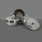 3PCS S/STEEL COOKING POT SET-28/30/32CM - Image 2