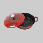 S/STEEL COOKING POT W/LID-28CM - Image 2