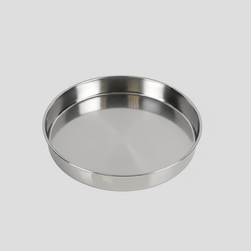 ⁦S/STEEL ROUND TRAY-32CM⁩ - الصورة ⁦1⁩