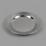 S/STEEL ROUND TRAY-26CM