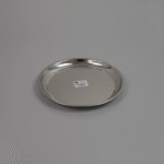 S/STEEL ROUND PLATE-25.5CM