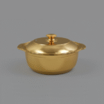 S/STEEL SERVING POT W/LID-30CM