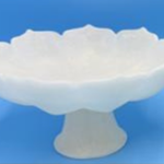 MARBLE FRUIT BOWL W/BASE-20X20X11CM