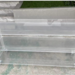 3-LAYER ACRYLIC TROLLEY-140X40X80CM