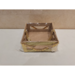 LACE DECORATED SQUARE BOX 6*6*3-HB-14